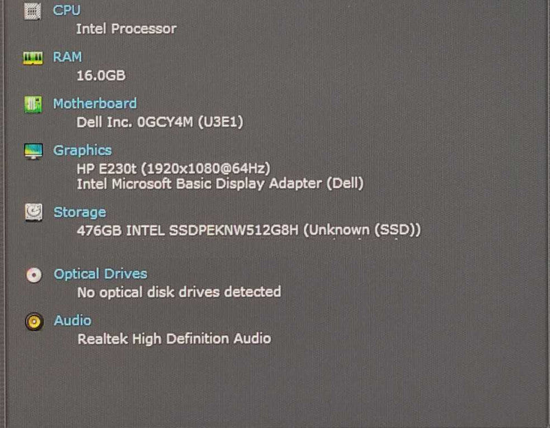Dell OptiPlex 3000 SFF Core i5-12500 3.00GHz, 16GB RAM, 512GB Nvme
