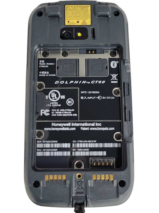 HONEYWELL DOLPHIN CT60 CT60LON MOBILE HANDHELD COMPUTER, READ _
