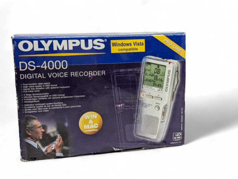 NEW OLYMPUS DS-4000 Digital Voice Recorder  -
