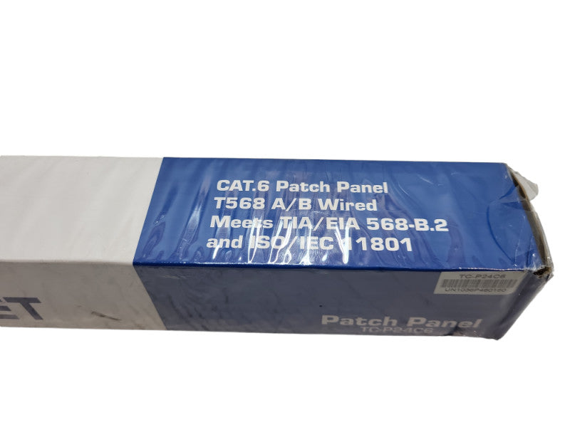 TRENDnet TC-P24C6 24-Port Rackmount Patch Panel  &