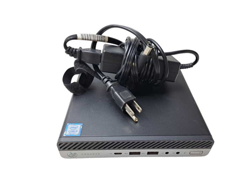 HP ProDesk 600 G5 USFF | i5-9500T @ 2.20GHz 6C, 8GB DDR4, 256GB NVMe + 65W AC