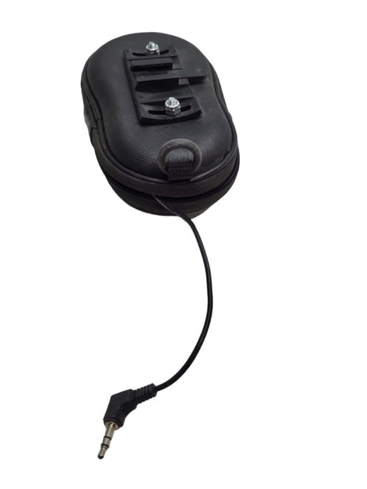 HMDX Audio Portable Speaker with Storage Case for MP3/IPOD, Black &