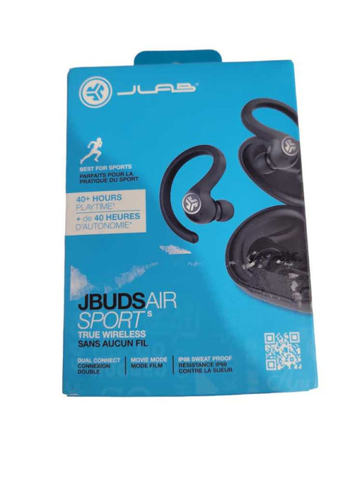 JLab Audio JBuds Air Sport In-Ear Wireless Headphones Black !