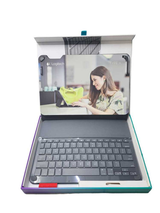 New | Logitech Type+ Protective iPad Air 2 Case with Integrated Keyboard Q