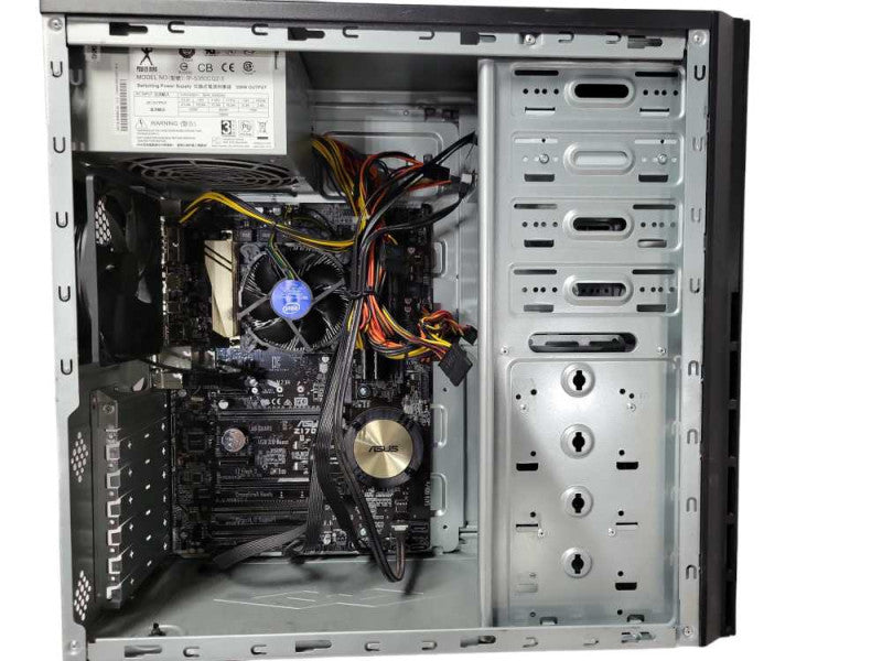Custom/Asus Tower PC, Core I7-6700 3.4GHz, 16GB DDR4, No HDD, 350W PSU _