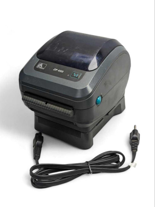 Zebra ZP450 Thermal Label Printer with Power adaptor -