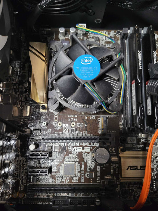 Custom/Asus Tower PC, Core I5-6400 2.7GHz, 8GB DDR4, No HDD, 550W PSU _