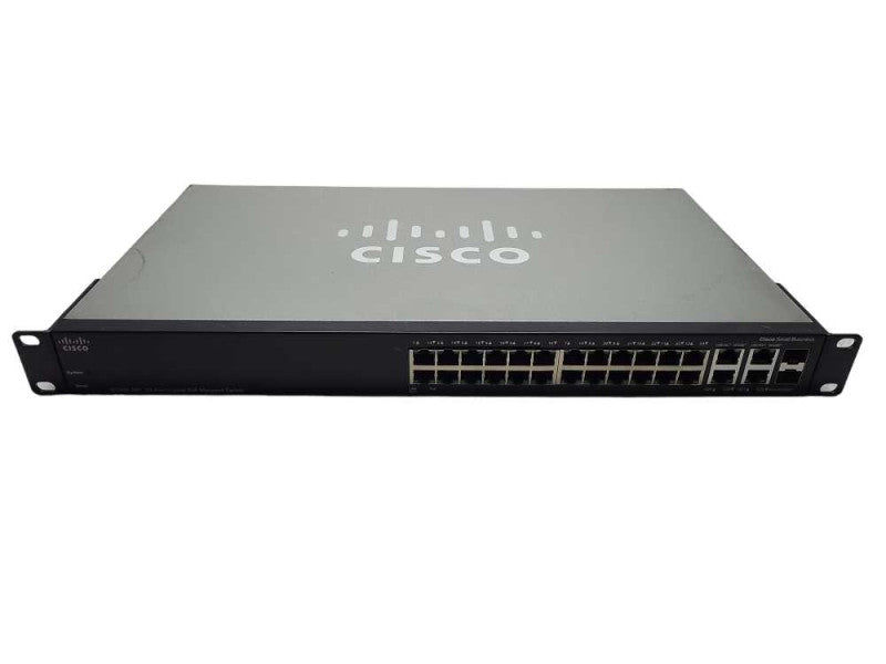 Cisco SG300-28P | 28-Port Gigabit PoE Managed Network Switch $