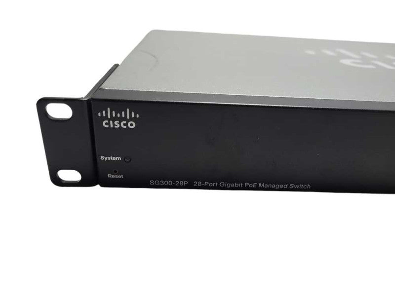 Cisco SG300-28P | 28-Port Gigabit PoE Managed Network Switch $