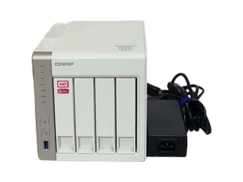 QNAP TS-451 4 Bays NAS, 8GB RAM, 4x 1TB HDD w/ Power Adapter