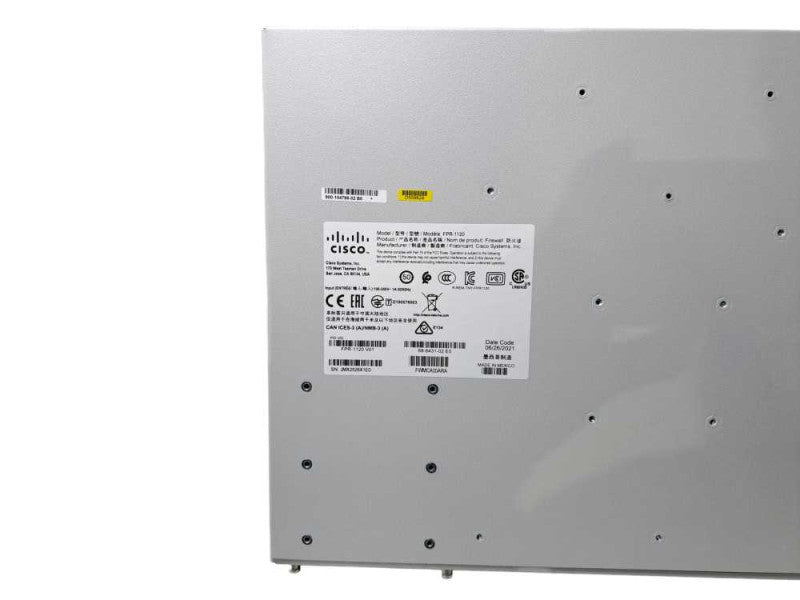 MINT | Cisco Firepower 1120 Firewall Device FPR1120 + FPR1K-SSD200