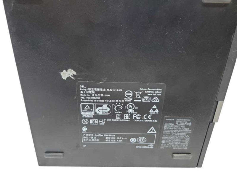 Dell OptiPlex 7060 - Core i5-8500 | 16GB RAM | 512GB NVMe + PWR %