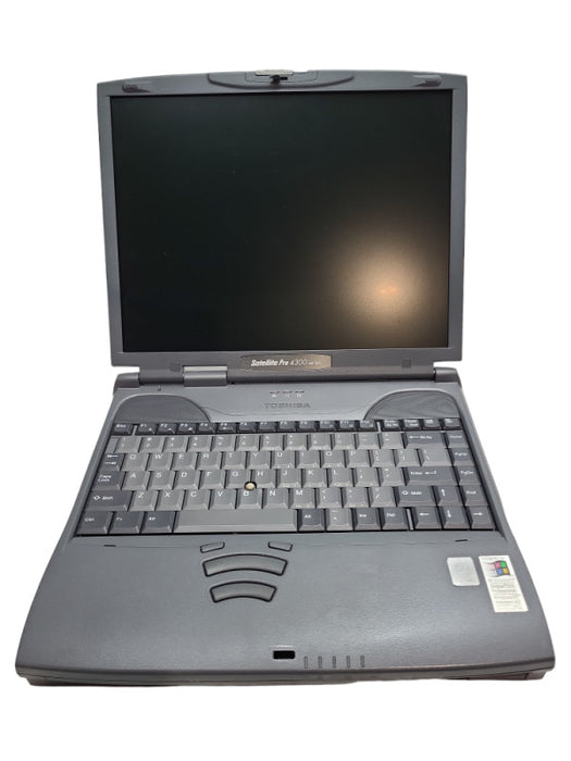 Toshiba Satellite 4300 Series PS434C 3N152 Pentium III Vintage Laptop &