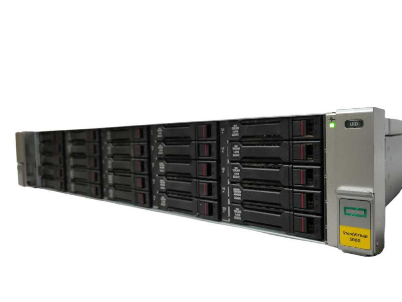 HPE Storevirtual 3000 25x 2.5 bays w/Trays Enclosure 2x PSU, 2x I/O Module _
