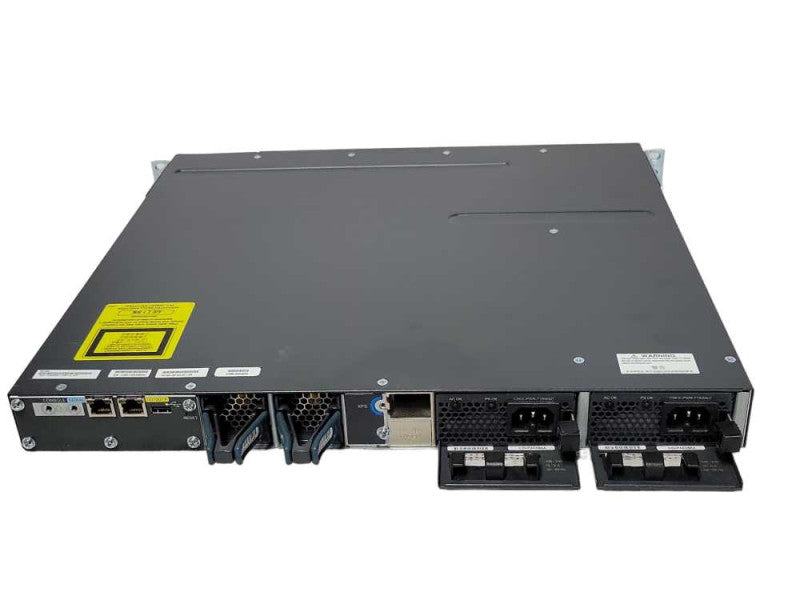 Cisco WS-C3560X-24P-L 24-Port Gig PoE Switch 2x PSU SEE Q_