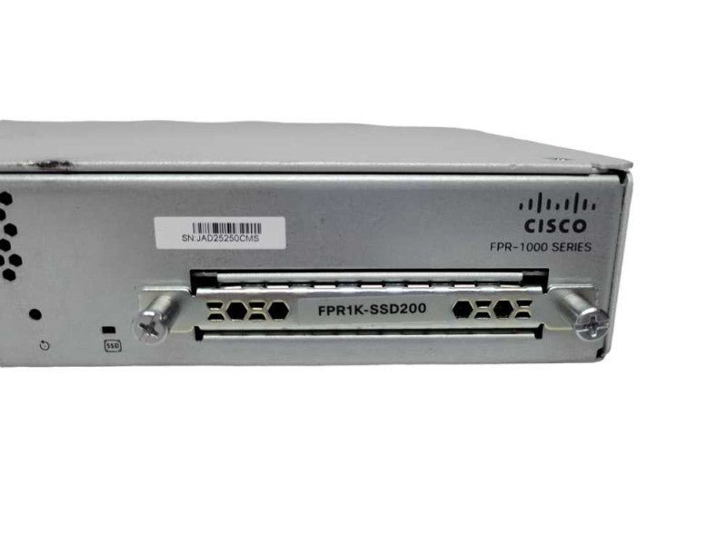 Cisco Firepower 1120 Firewall Device FPR1120 + FPR1K-SSD200 %