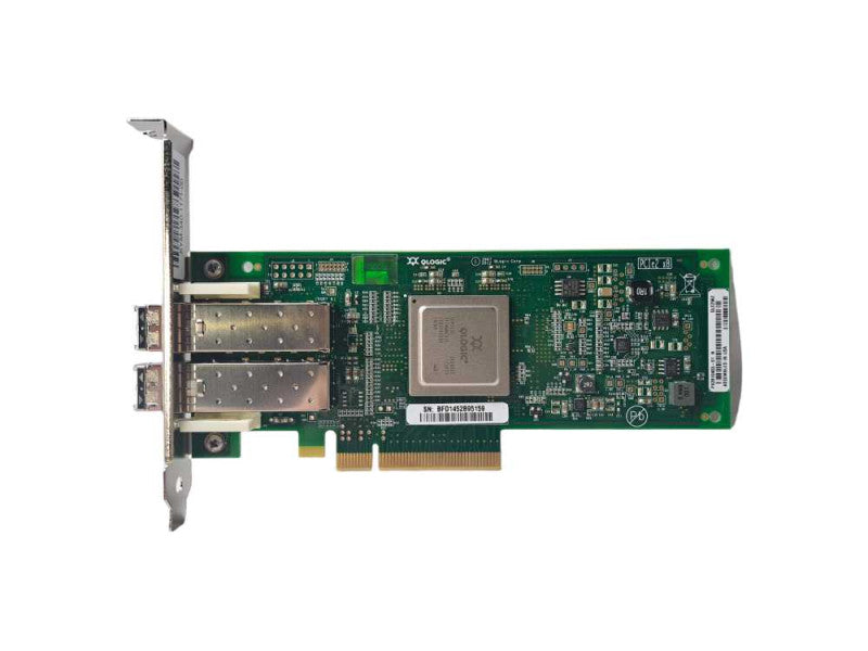 QLogic QLE2562 8Gb Dual Port Fibre Channel HBA w/ 8Gb SFP+ Modules Q