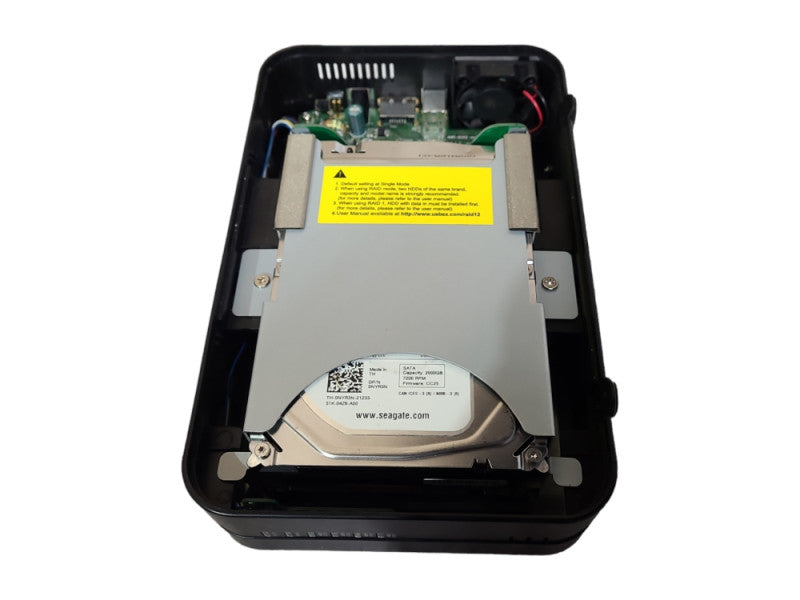 Mediasonic HUR1-SU3S2 2-Bay 3.5\\" SATA HDD Enclosure, w/ 2x 2TB HDDs