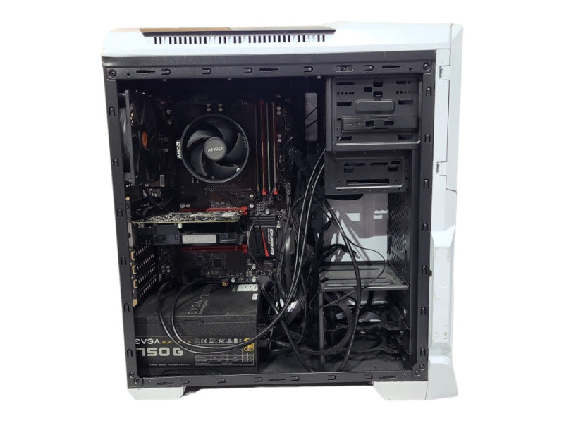 Custom PC, AB350-Gaming-CF, AMD Ryzen 7 2700, 16GB RAM, 256GB Nvme, GTX1050
