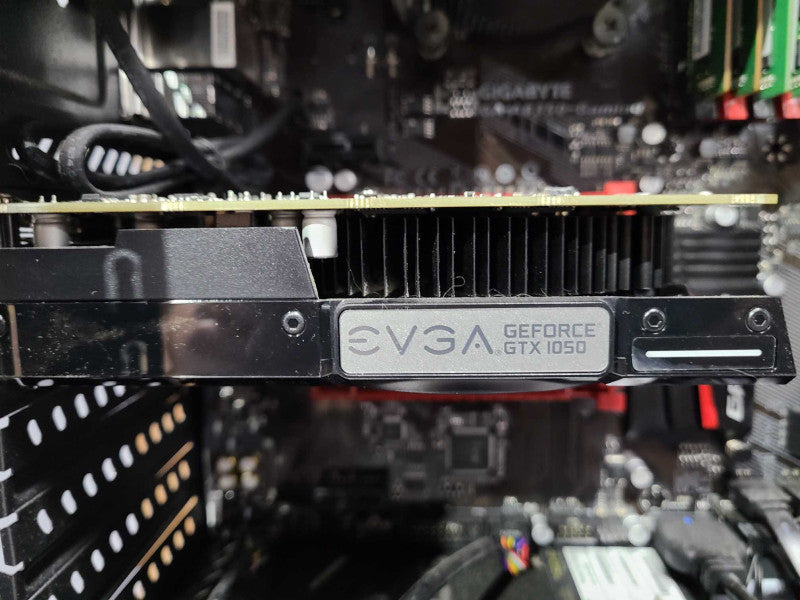 Custom PC, AB350-Gaming-CF, AMD Ryzen 7 2700, 16GB RAM, 256GB Nvme, GTX1050