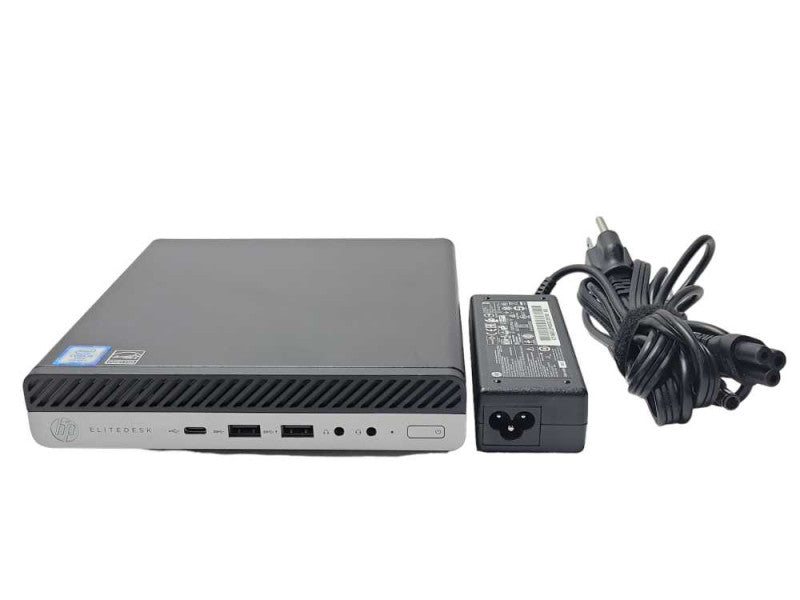 HP EliteDesk 800 G3 USFF Core i5-7500T 2.70GHz 4C, 8GB, 256GB NVMe w/ Pwr ada Q_