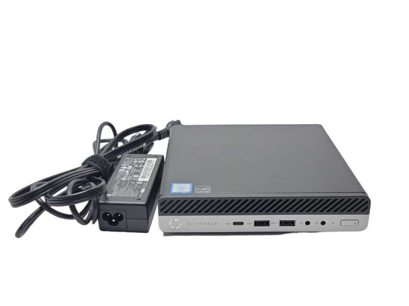 HP EliteDesk 800 G3 USFF Core i5-7500T 2.70GHz 4C, 8GB, 256GB NVMe w/ Power Q_