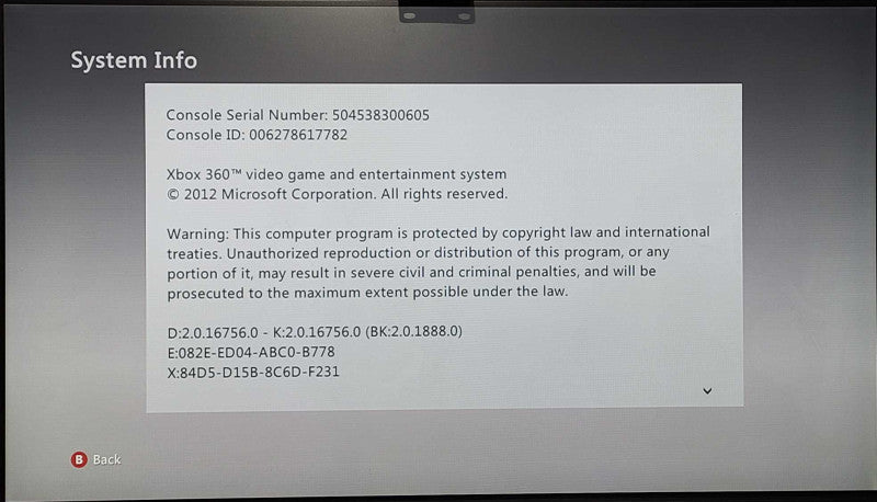 Microsoft Xbox 360 Console, 120GB HDD