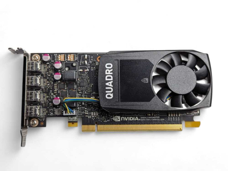 NVIDIA Quadro P1000 4GB Graphics Card Low Profile  Q-