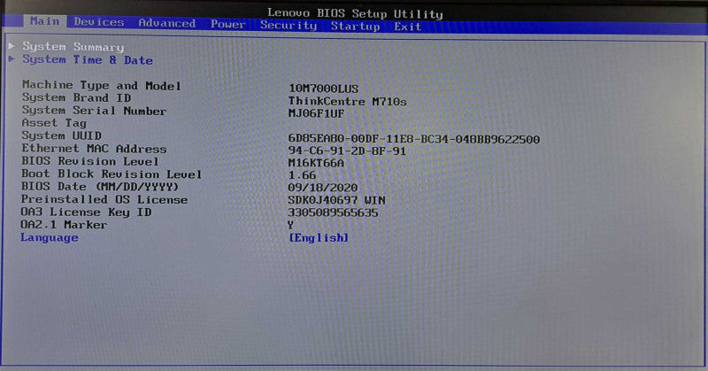 Lenovo M710s SFF | i5-7400 @ 3.00GHz 4C, 16GB DDR4, 256GB M.2, 2x Caddies