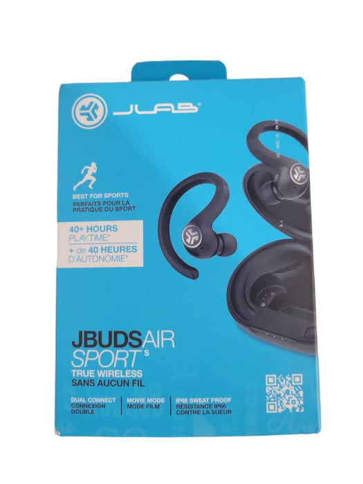 JLab Audio JBuds Air Sport In-Ear Wireless Headphones Black !