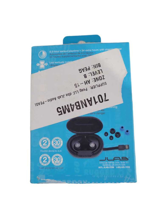 JLab Audio JBuds Air Sport In-Ear Wireless Headphones Black !