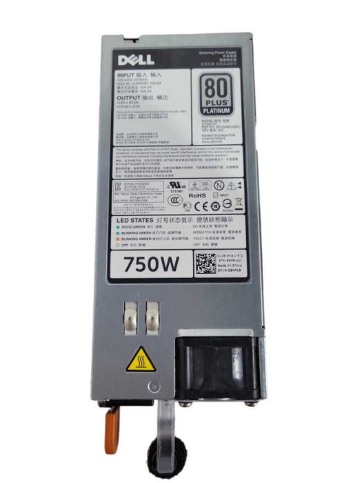Dell 80 Plus Platinum D750E-S1 750W Power Supply !