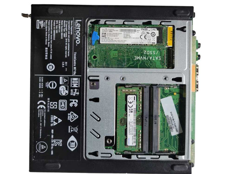 Lenovo M710Q Mini PC Core i5-7500T 2.7GHz 4C, 8GB, 256GB M.2, w/ Power READ Q_