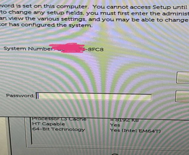 Dell Latitude 9410 TOUCH Intel Core i7-10610U 16GB RAM  BIOS LOCKED READ!