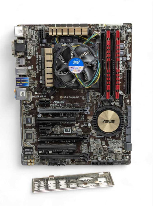 ASUS Z97-A with Intel Core i5-4690K @ 3.50Ghz, 16GB RAM  -