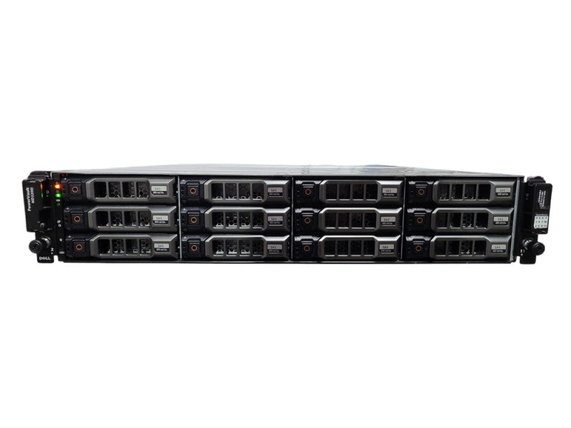 Dell PowerVault MD3200i 12-Bay Storage Array w/ 2x MD32 Series iSCS