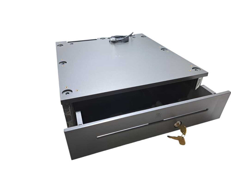 NCR 2181-3110-9090 | RealPOS Full-Size Cash Drawer + Key\\'s & Cable Q