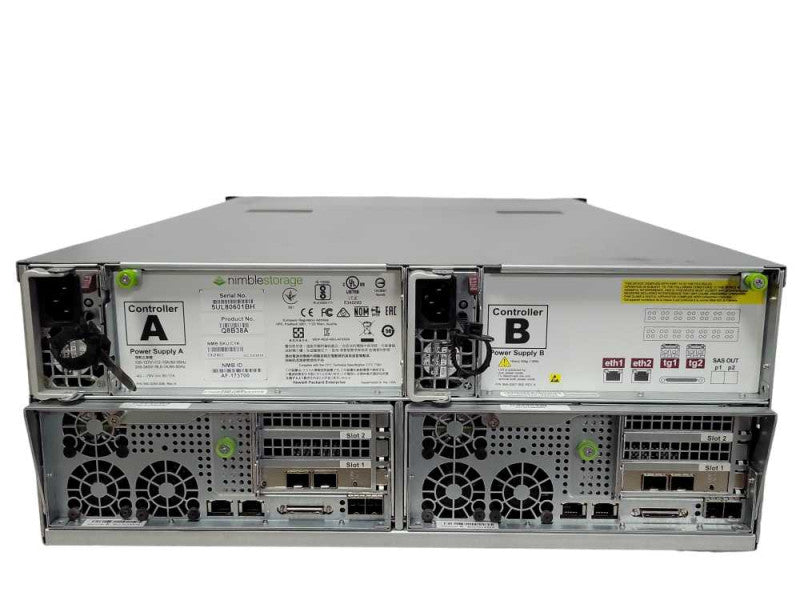 Nimble Storage C1K-2P-84T-E 21x 6TB HDD, 10Gb SFP+, 2x PSU, READ _