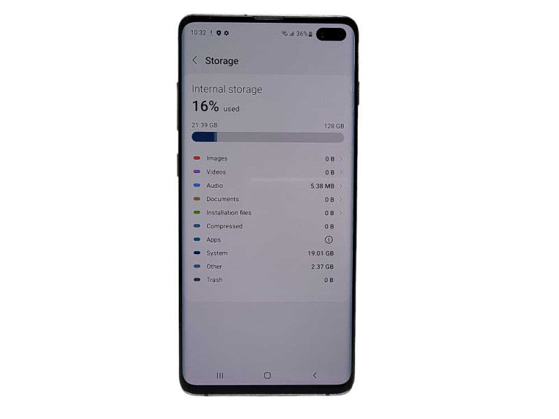 Samsung Galaxy S10+ SM-G975W 128GB READ $