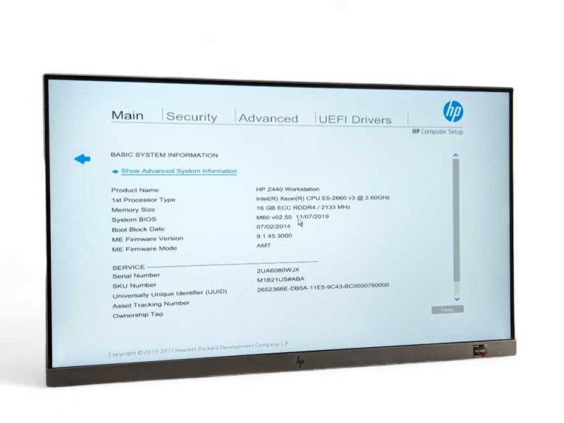 HP Z440 Workstation Upgraded Intel Xeon E5-2660 v3 10 core @ 2.60Ghz 16GB RAM -