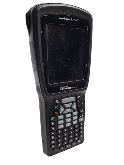 PSION 1050960 7527C-G2 TEKLOGIX WORKABOUT PRO HANDHELD BARCODE SCANNER W/ BAT &