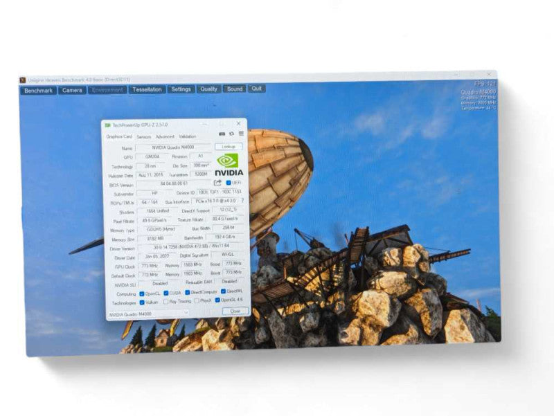 NVIDIA Quadro M4000 8GB GDDR5 Graphics Card HP Vendor -