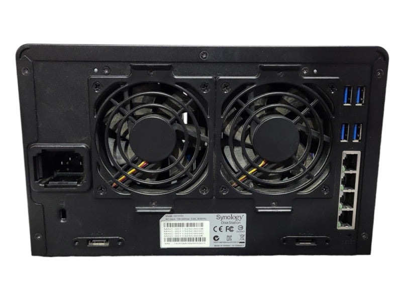 Synology DS1515+ 5 Bay NAS Disk Station, 5x1TB 3.5HDD, 2GB RAM