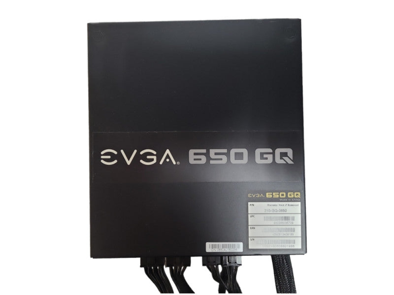EVGA 650 GQ, 80+ GOLD 650W, Power Supply, 210-GQ-0650