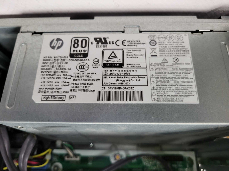 HP EliteDesk 800 G4, Core i7-8700 3.2GHz, 8GB, 2TB HDD, QUADRO K2000 _