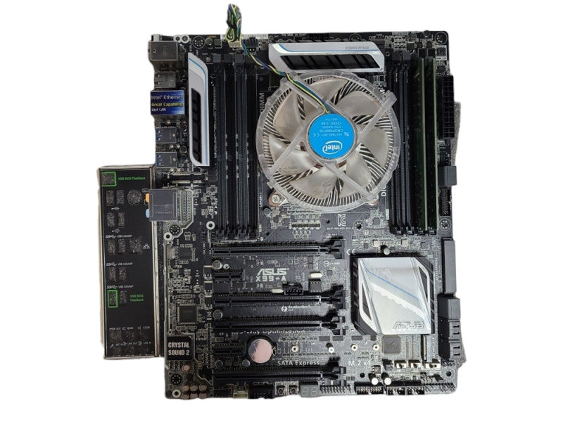 ASUS X99-A/USB 3.1 w/Intel i7-5820K 3.30GHz, 16GB DDR4 RAM