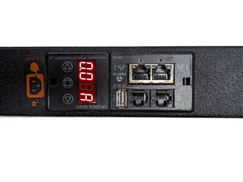 Vertiv VP8941 Switched Rack PDU Power Distribution Unit 24 U-Lock Receptacles -