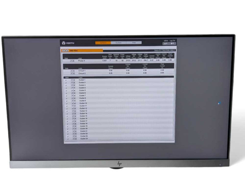 Vertiv VP8941 Switched Rack PDU Power Distribution Unit 24 U-Lock Receptacles -