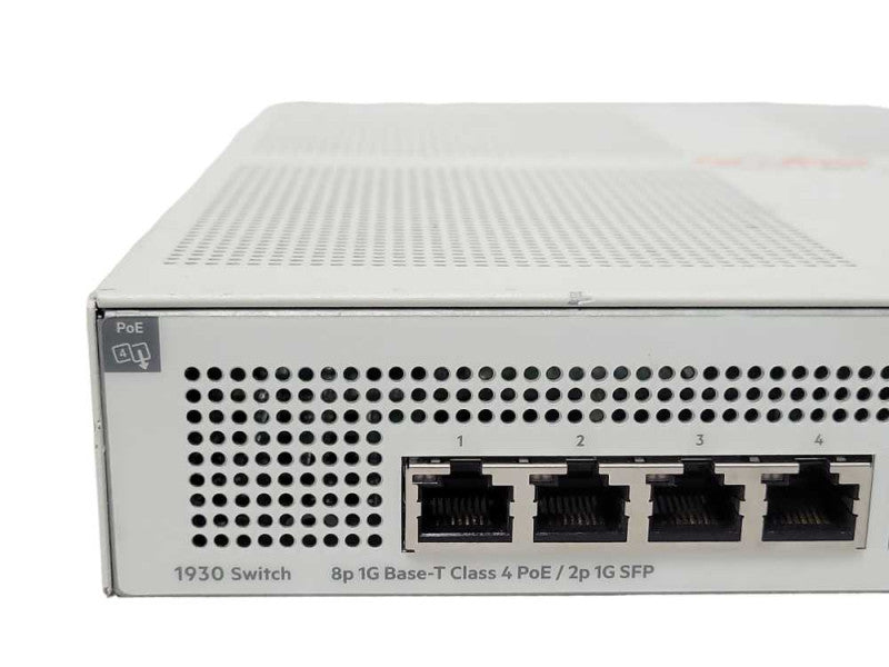 Aruba Instant On 1930 8-Port Gigabit Class 4 PoE 2SFP 124W Switch JL681A _