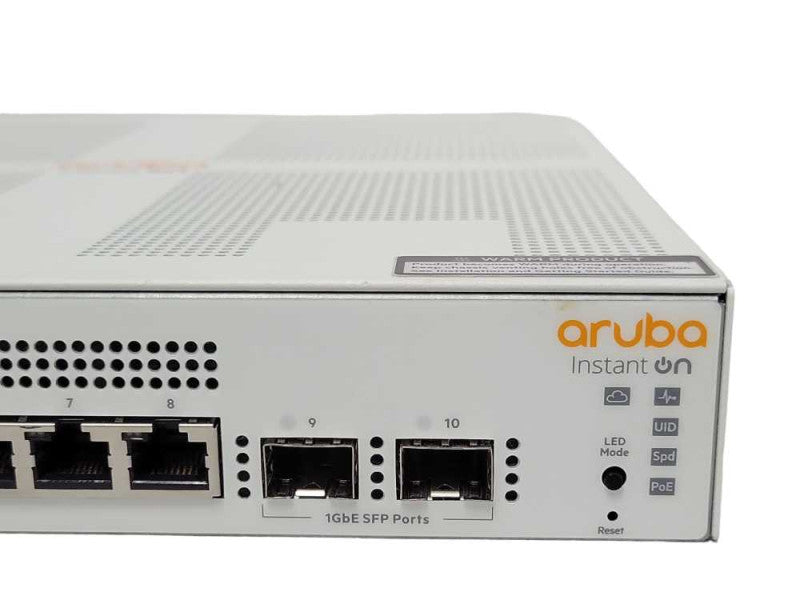 Aruba Instant On 1930 8-Port Gigabit Class 4 PoE 2SFP 124W Switch JL681A _